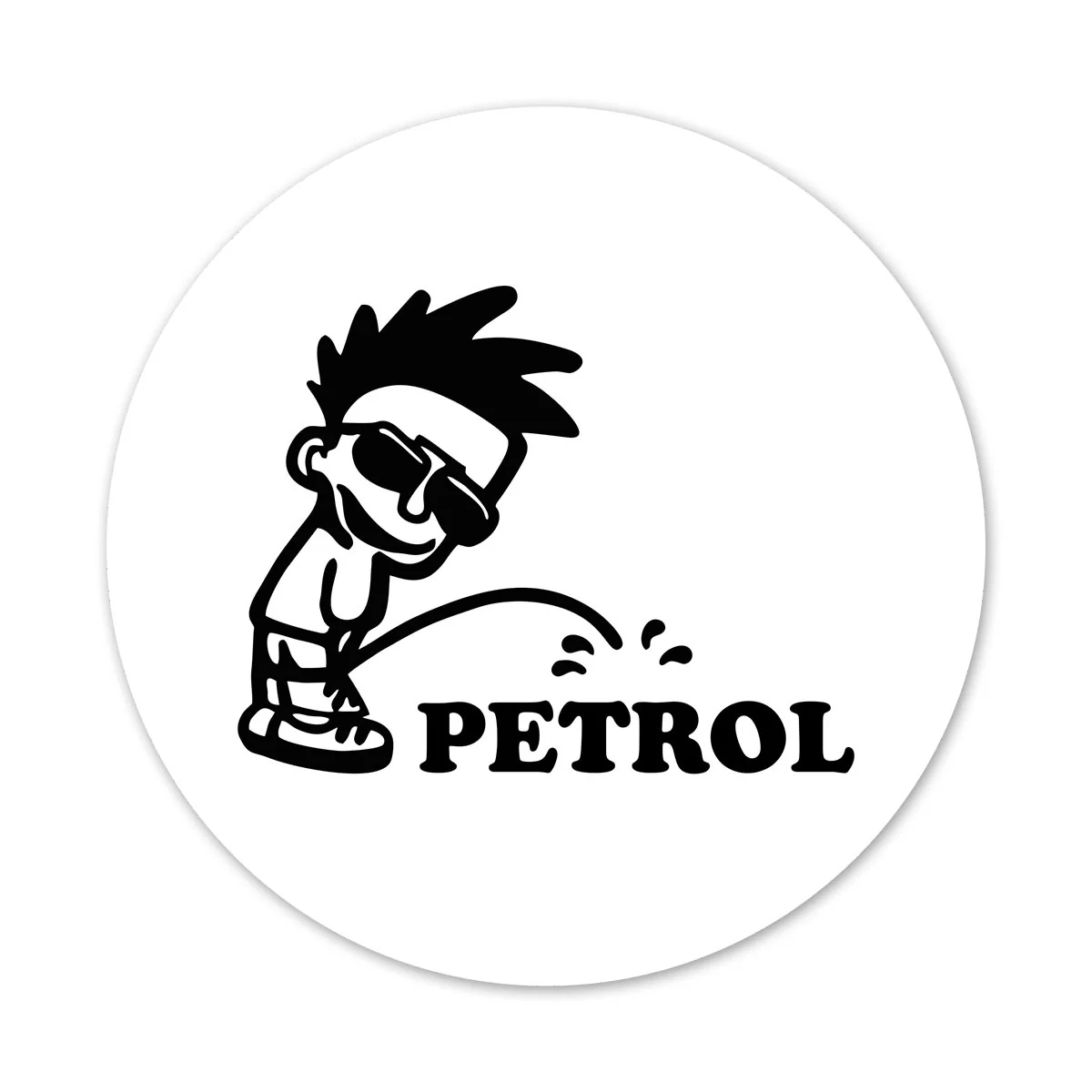 Petrol #9 Car Fuel Tank Decal - Image 2