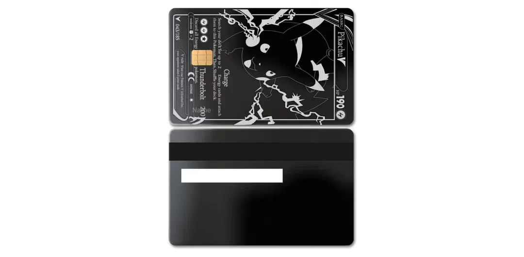 Pika Pika Metal Card - Image 3