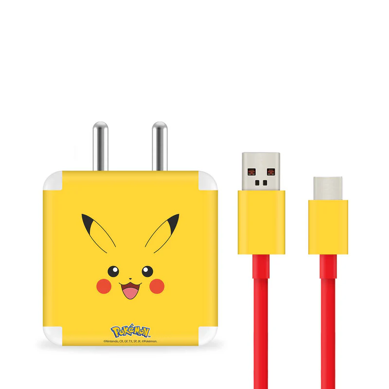 Pikachu Face Charger Skin - Official Pokémon Merch