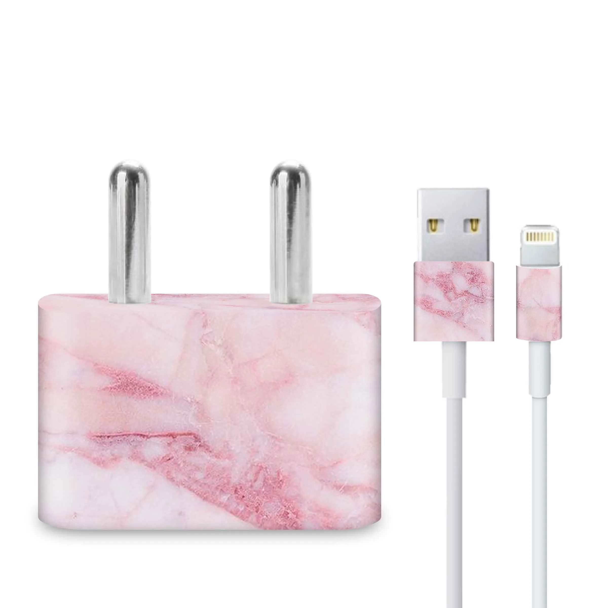 Pink Marble Charger Skin - Image 3