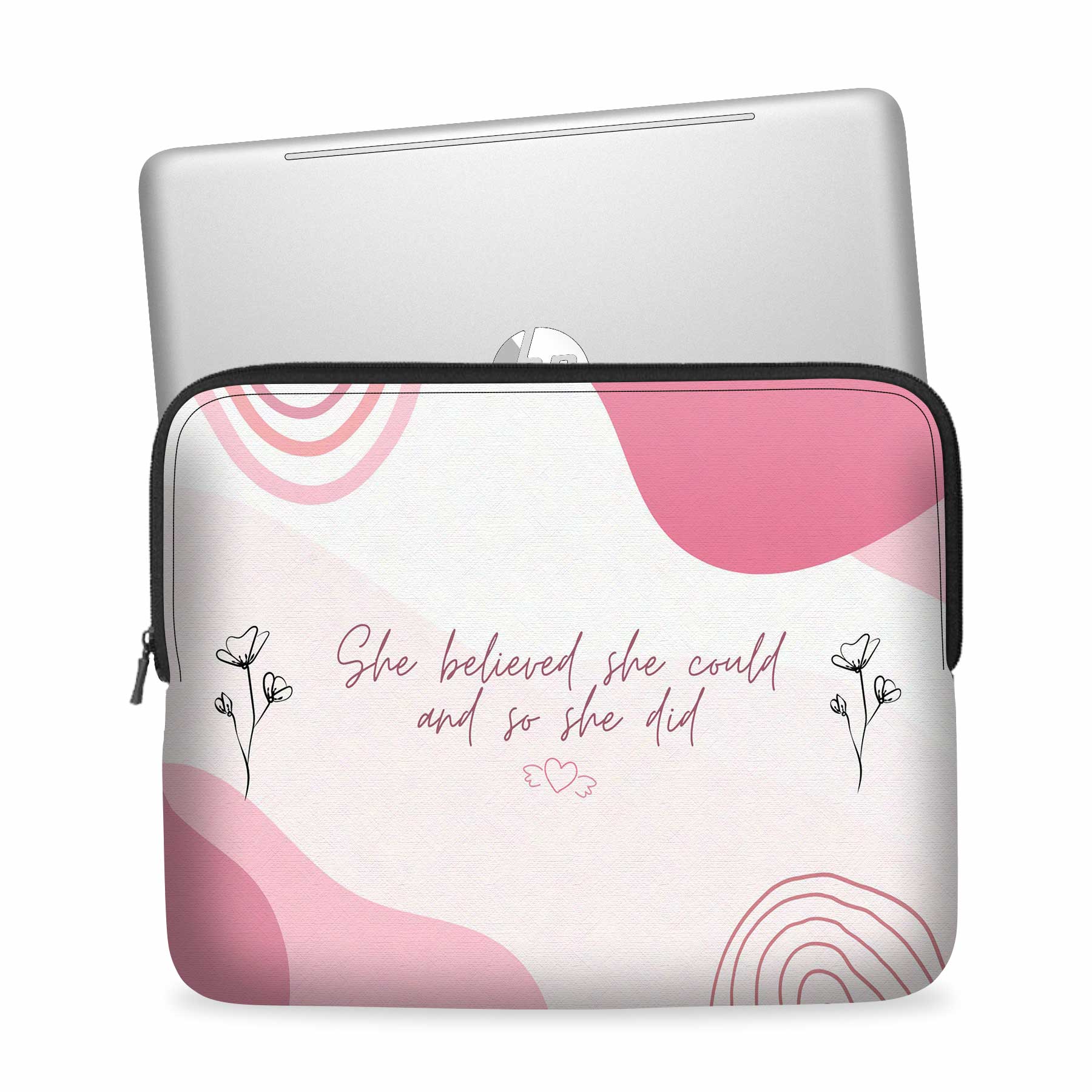 So She Did Laptop Sleeve