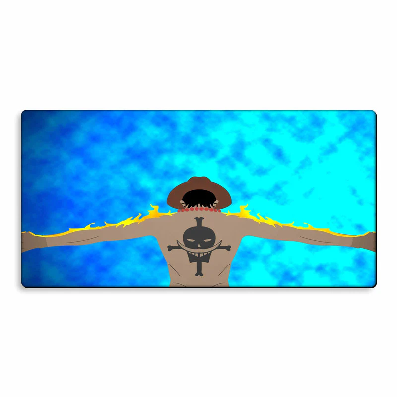 Portgas D. Ace Gaming Mouse Pad