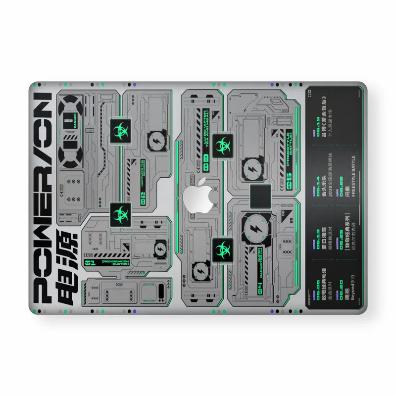 Power On Macbook Skin