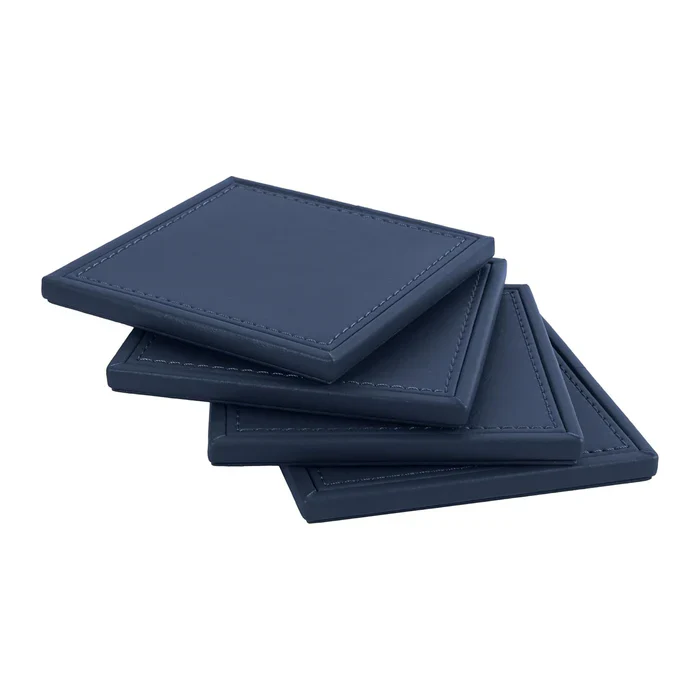 Premium Vegan Leather Coasters (10.2L x 10.2W) - Image 4