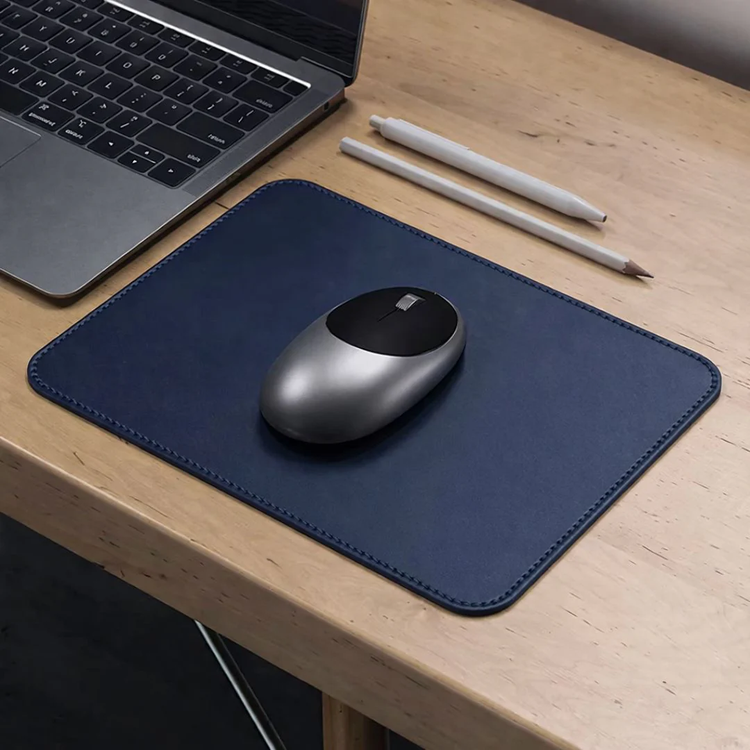 Premium Vegan Leather Mouse Pad (25x21 cm) - Image 3