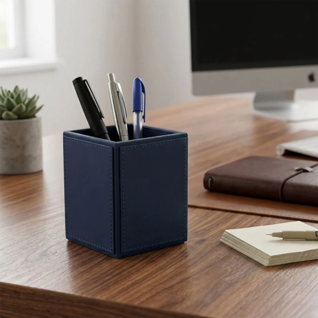 Premium Vegan Leather Pen Holder - Image 2