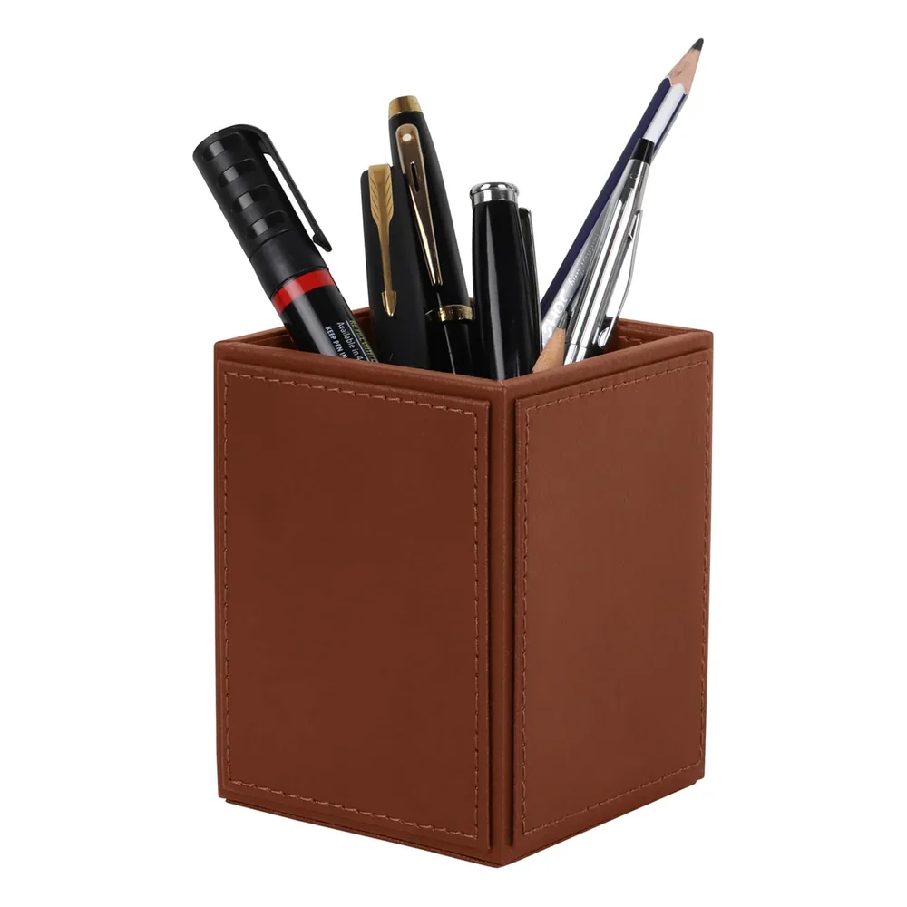 Premium Vegan Leather Pen Holder - Image 4