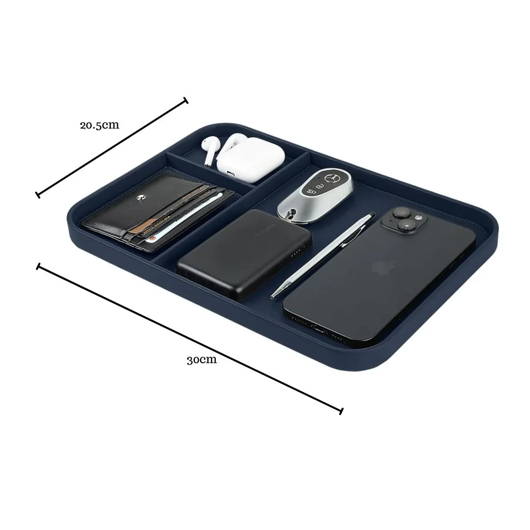 Premium Vegan Leather Valet Tray (30x20.5 cm) - Image 4