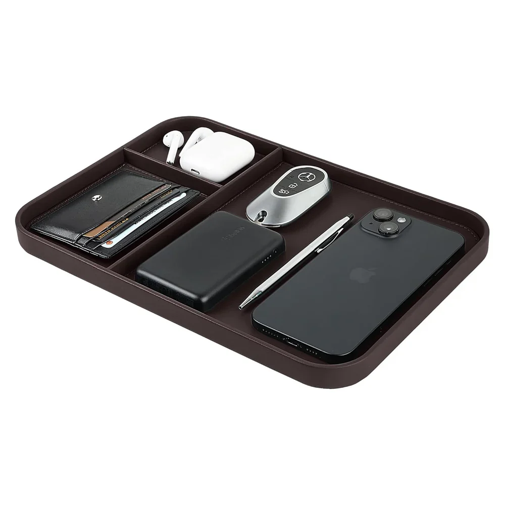 Premium Vegan Leather Valet Tray (30x20.5 cm) - Image 5