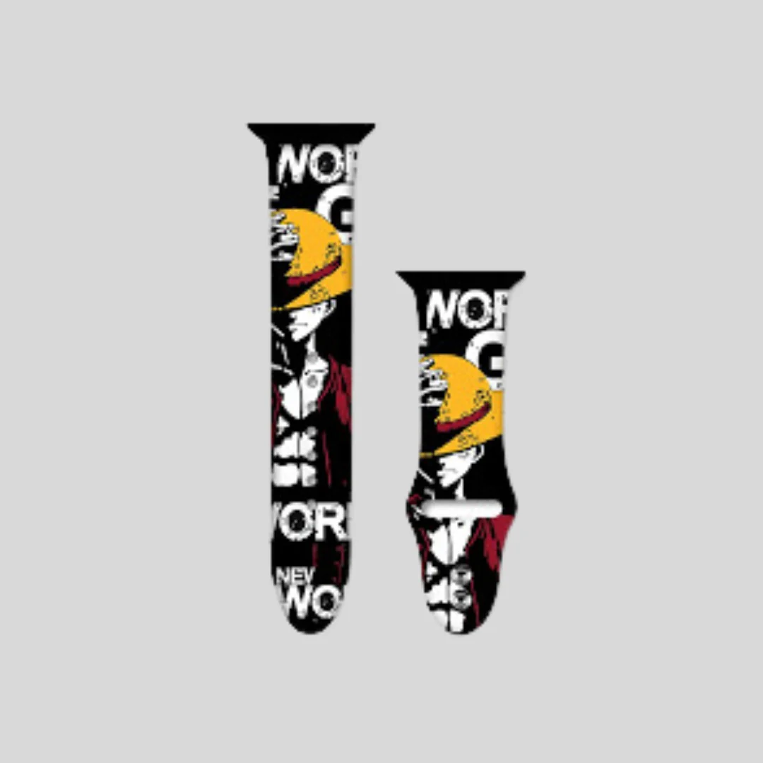 Printed Pirate Theme Silicone Strap - 38/40/41 MM