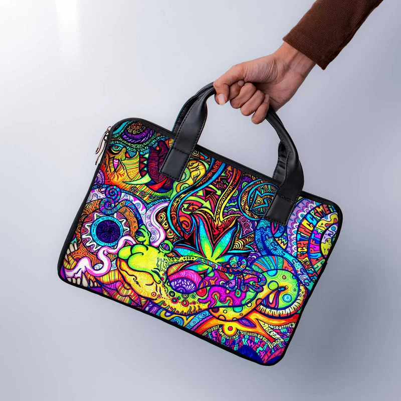 psych world Laptop Sleeve With Handle