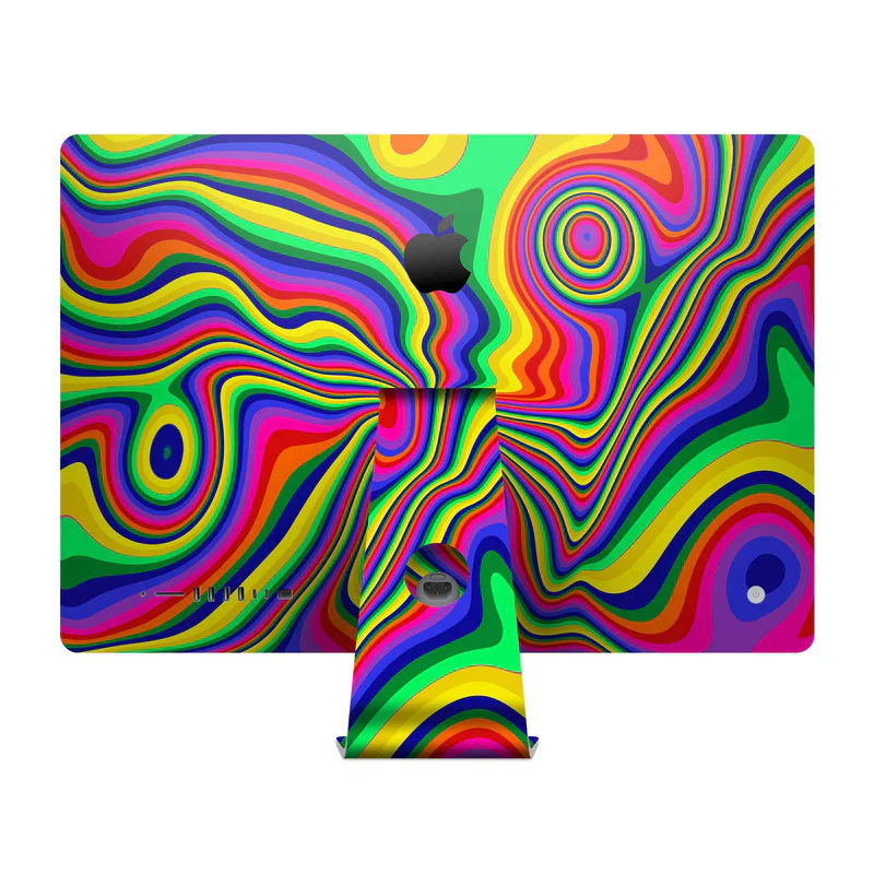 Psychedellic 1 Skin For Apple iMac - Image 2