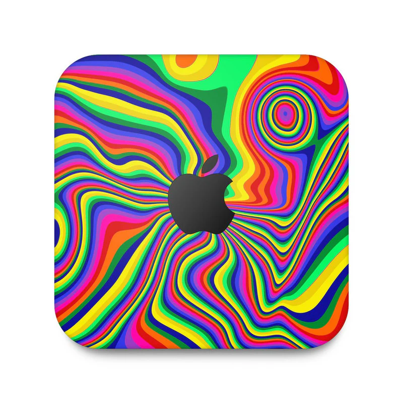 Psychedellic 1 Skin For Apple Mac Mini