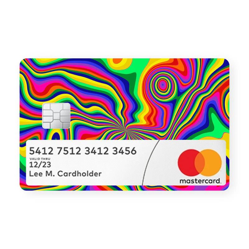 Psychedellic 1 Card With Window - Image 2