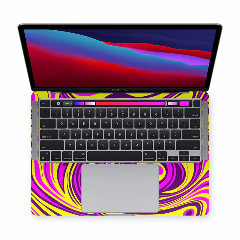 Macbook Psychedellic 2 Laptop Skins - Image 2
