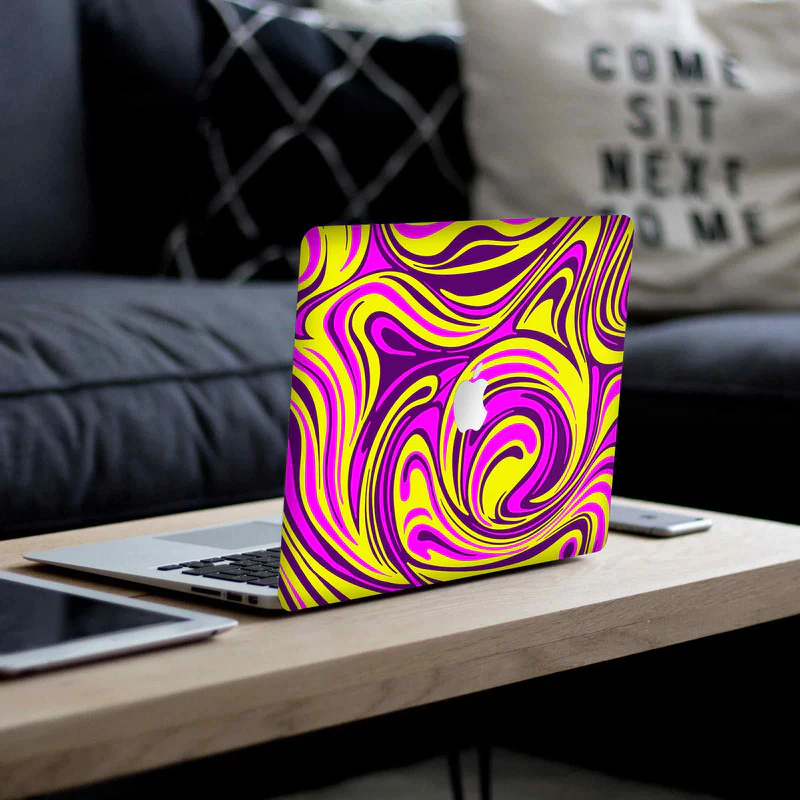 Macbook Psychedellic 2 Laptop Skins - Image 4