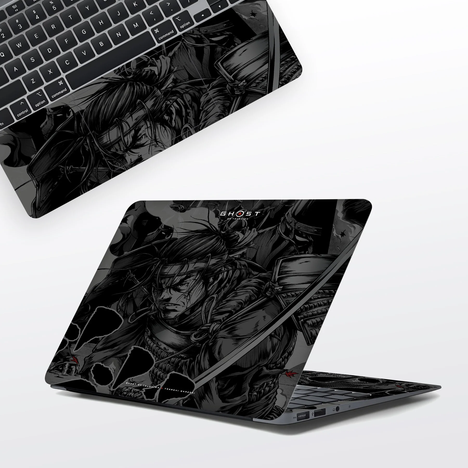 Ghost Of Tsushima Spirits Laptop Skin