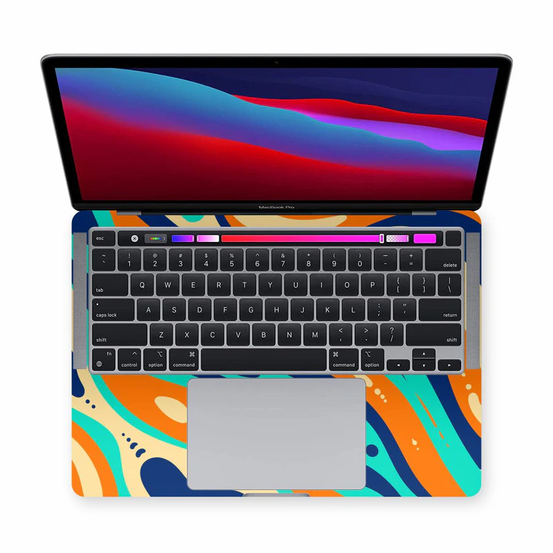 Macbook Psychedellic 3 Laptop Skins - Image 2