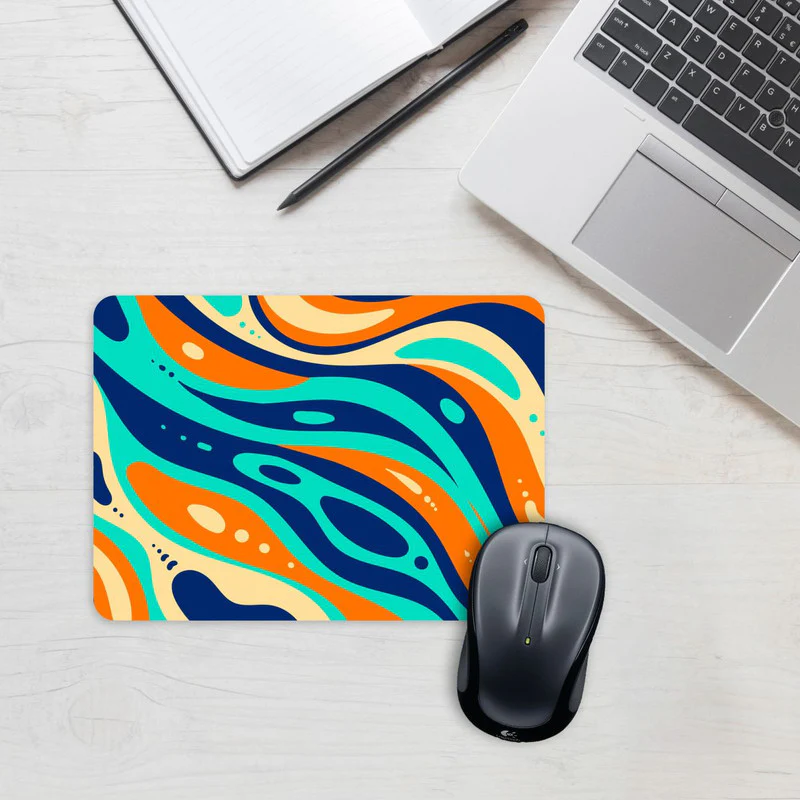 Psychedellic 3 Mouse Pad - Image 2