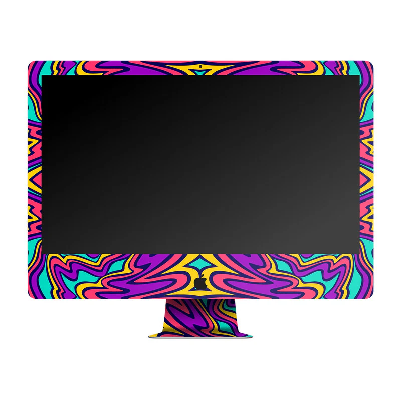 Psychedellic 4 Skin For Apple iMac