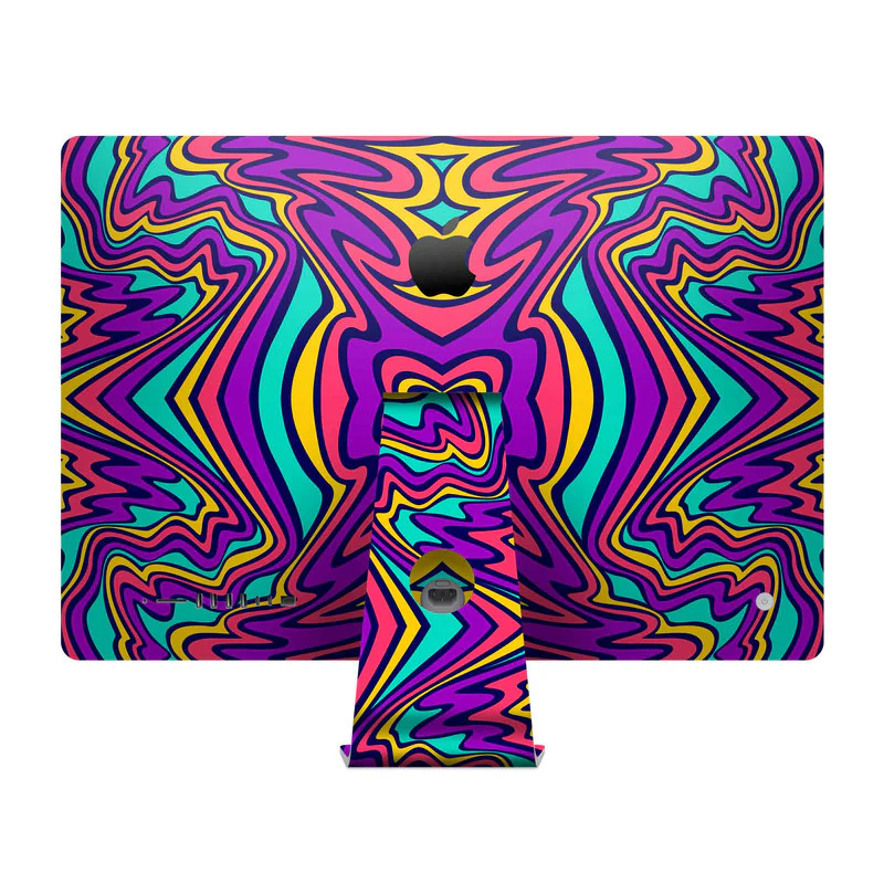 Psychedellic 4 Skin For Apple iMac - Image 2