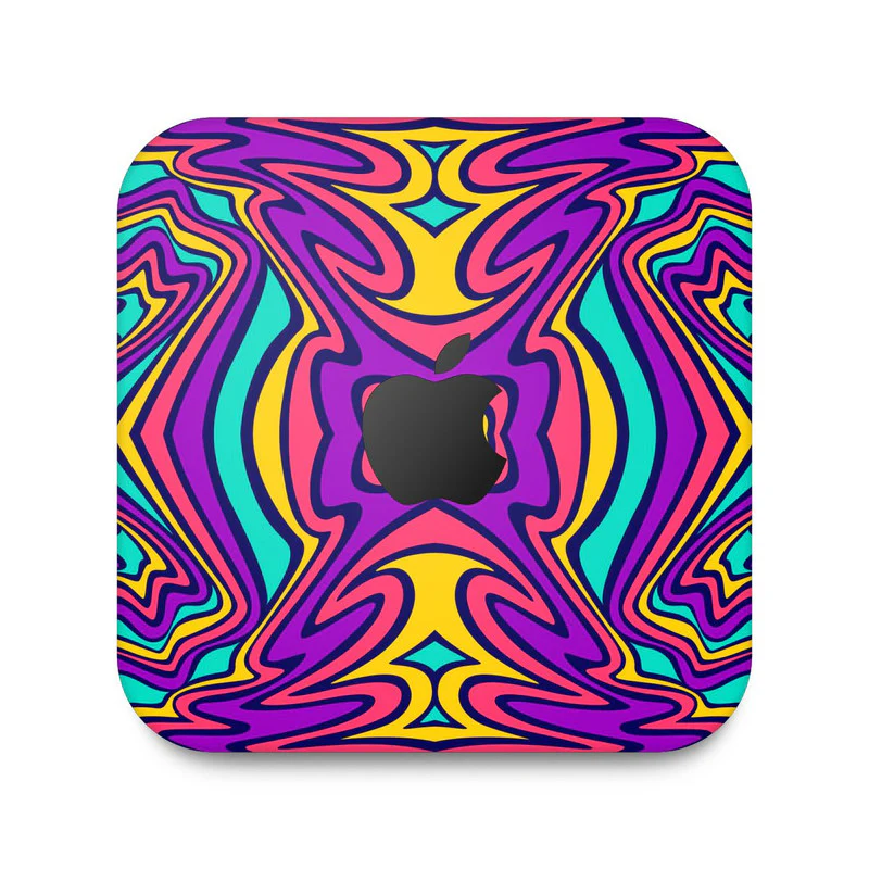 Psychedellic 4 Skin For Apple Mac Mini