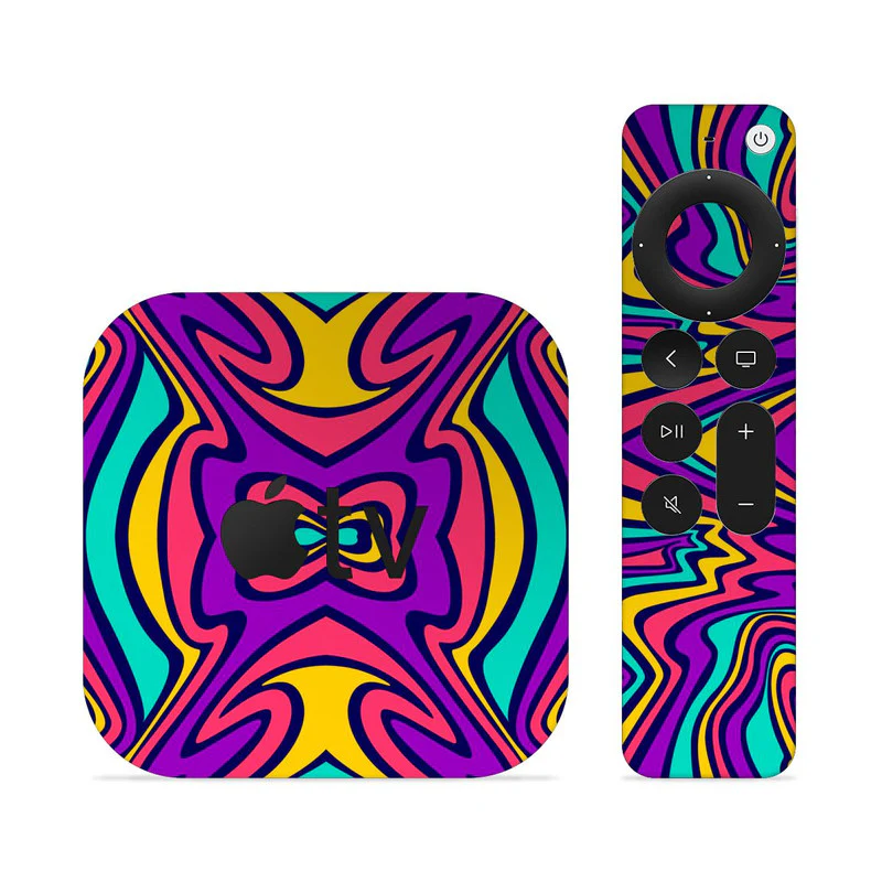 Psychedellic 4 Skin For Apple TV