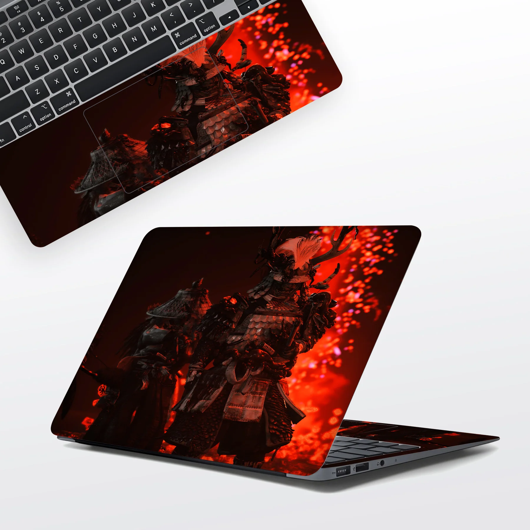 Ghost Of Tsushima Red Laptop Skin