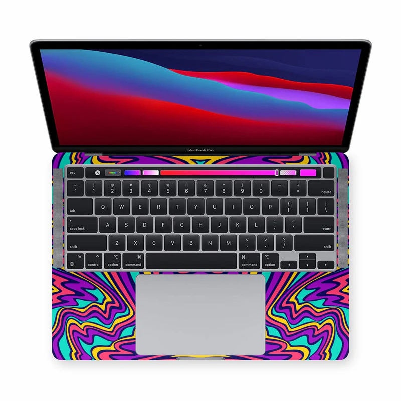 Macbook Psychedellic 4 Laptop Skins - Image 2