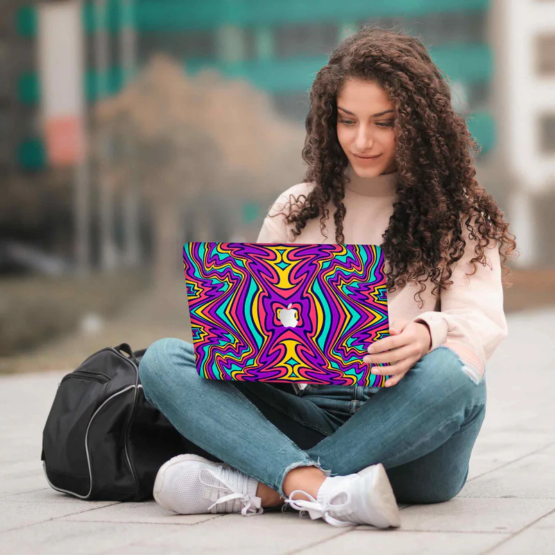 Macbook Psychedellic 4 Laptop Skins - Image 5