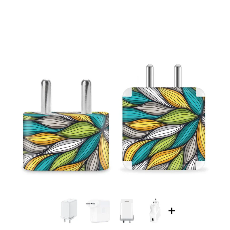 Psychedellic Floral Charger Skin