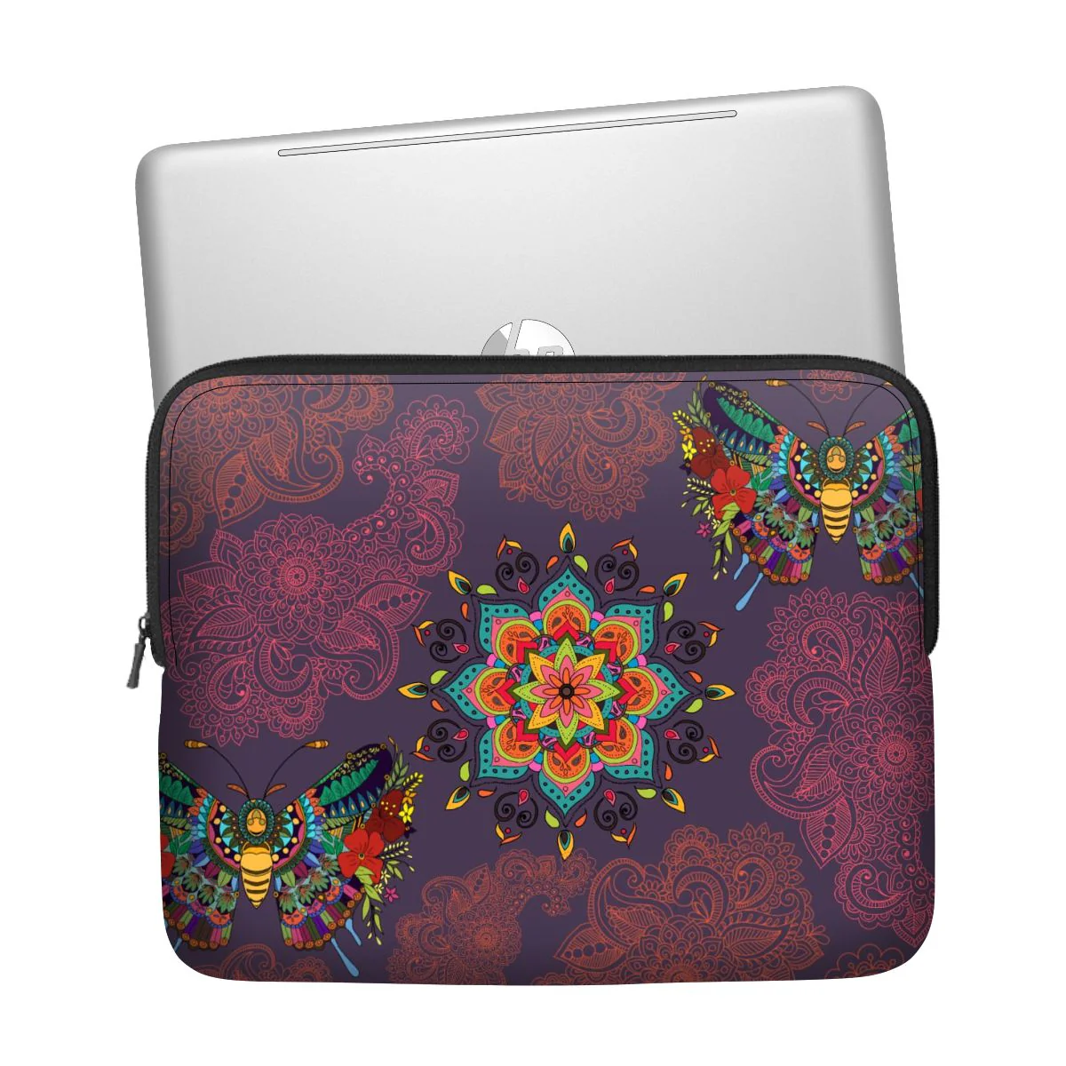 Purple Art Laptop Sleeve