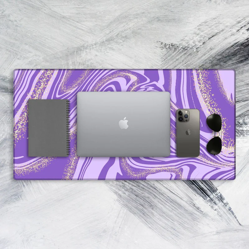 Purple Marble Tech Mat