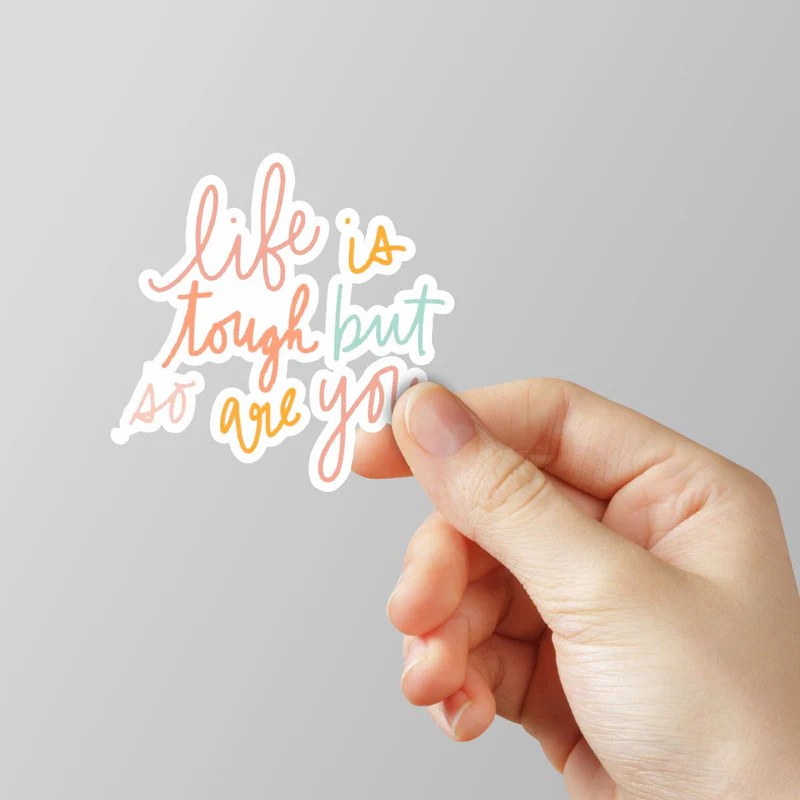 Life Quote Laptop Sticker