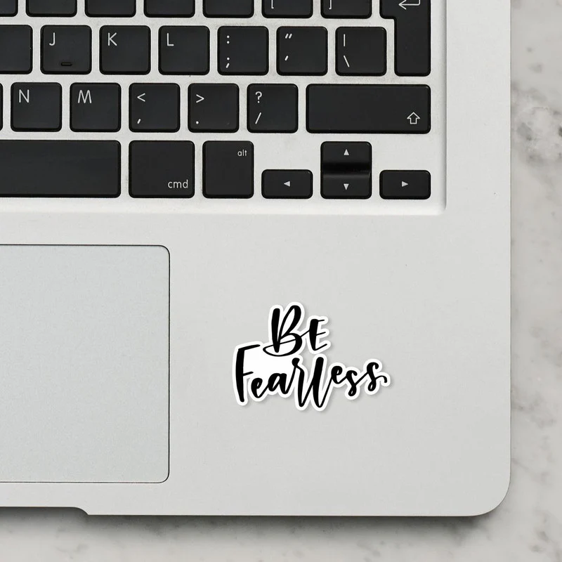 Fearless Laptop Sticker - Image 2