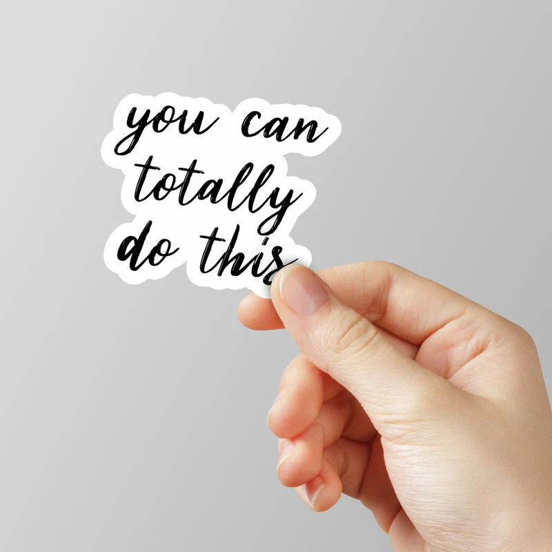 You Can Laptop Sticker