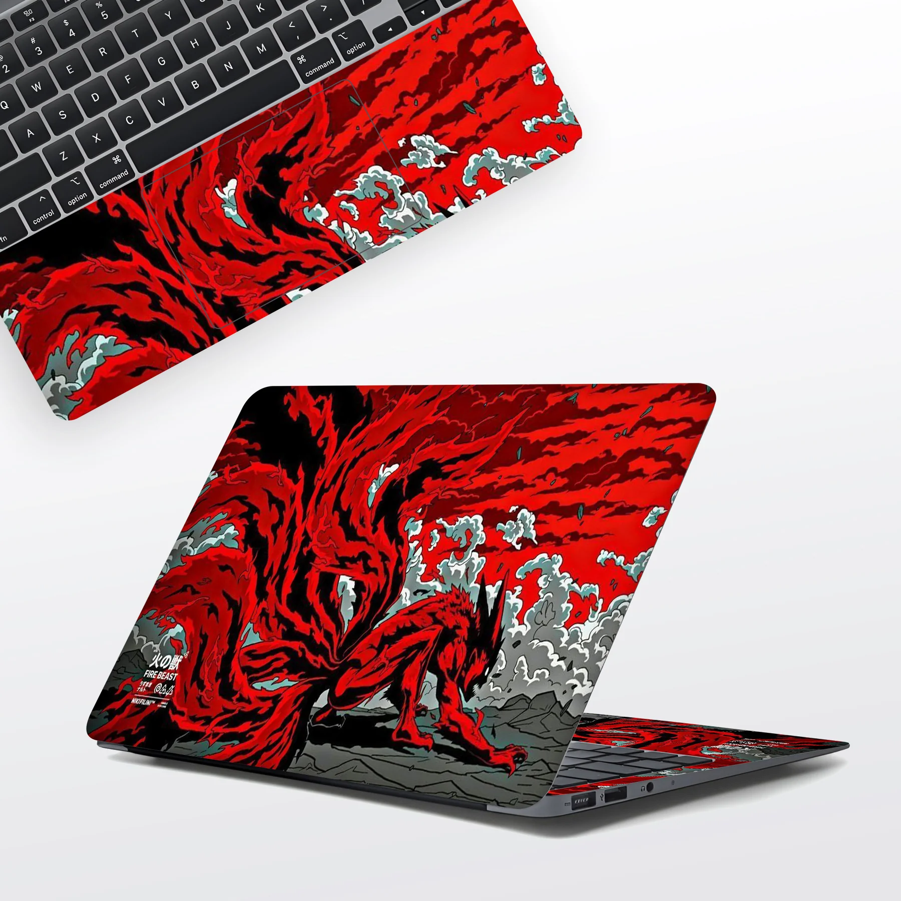 Fire Beast Laptop Skin