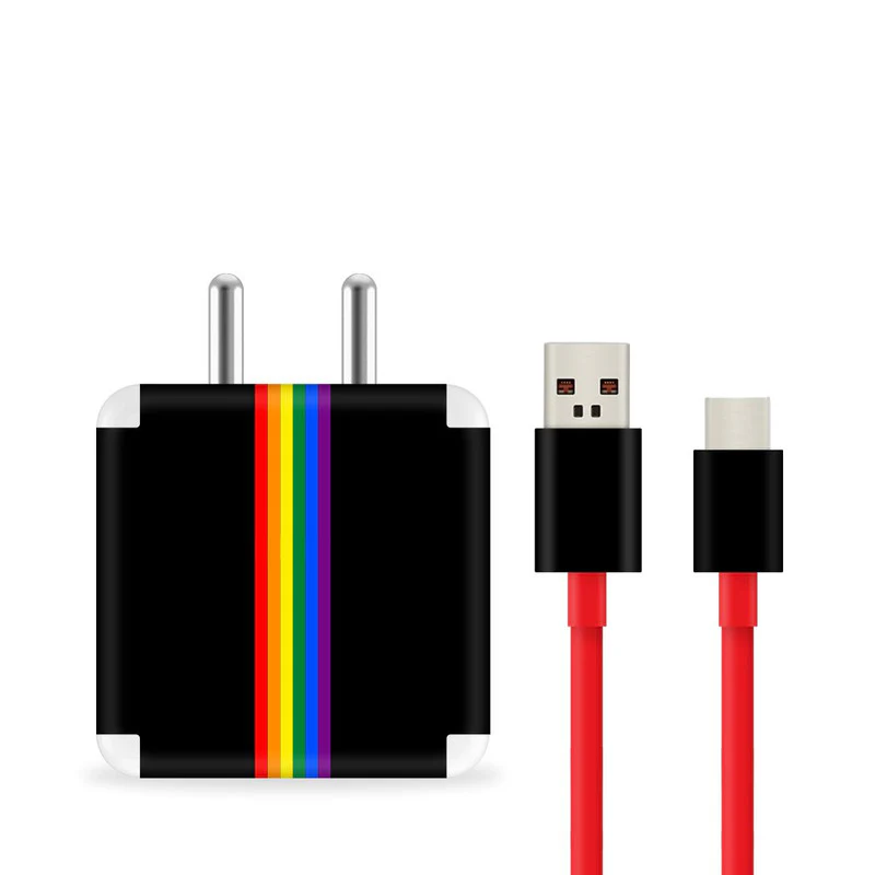 Rainbow Lines Charger Skin - Image 2
