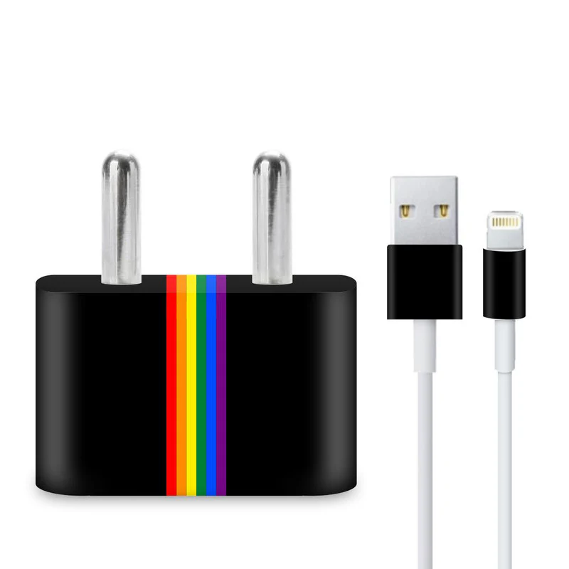 Rainbow Lines Charger Skin - Image 3