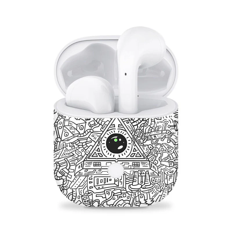 Doodle Robot Skin for Realme Buds TWS