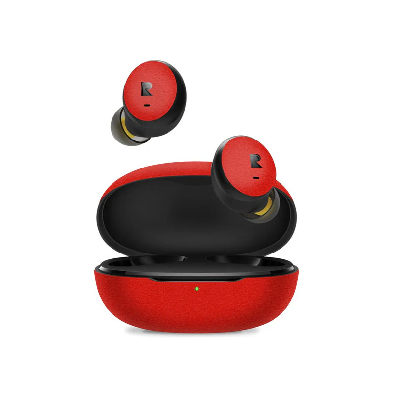 Matte Red Skin for Realme Buds TWS