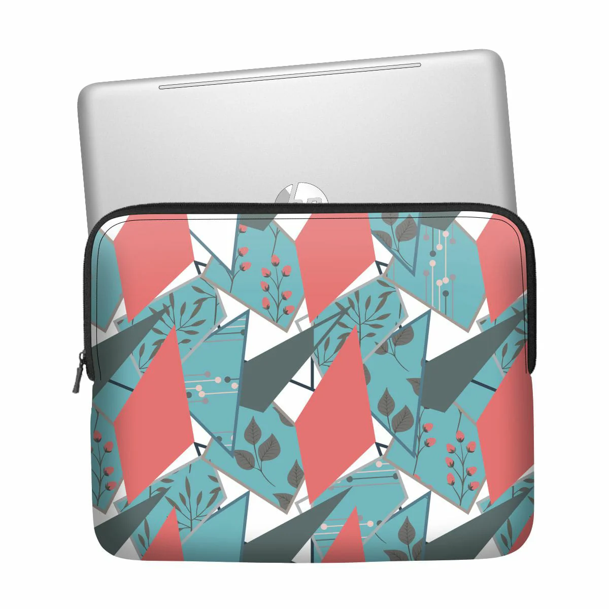 Red and Blue Pendants Laptop Sleeve