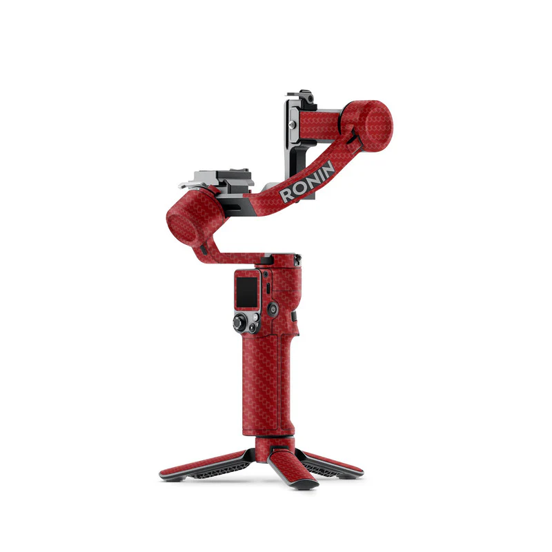 Red Carbon Gimbal Skin