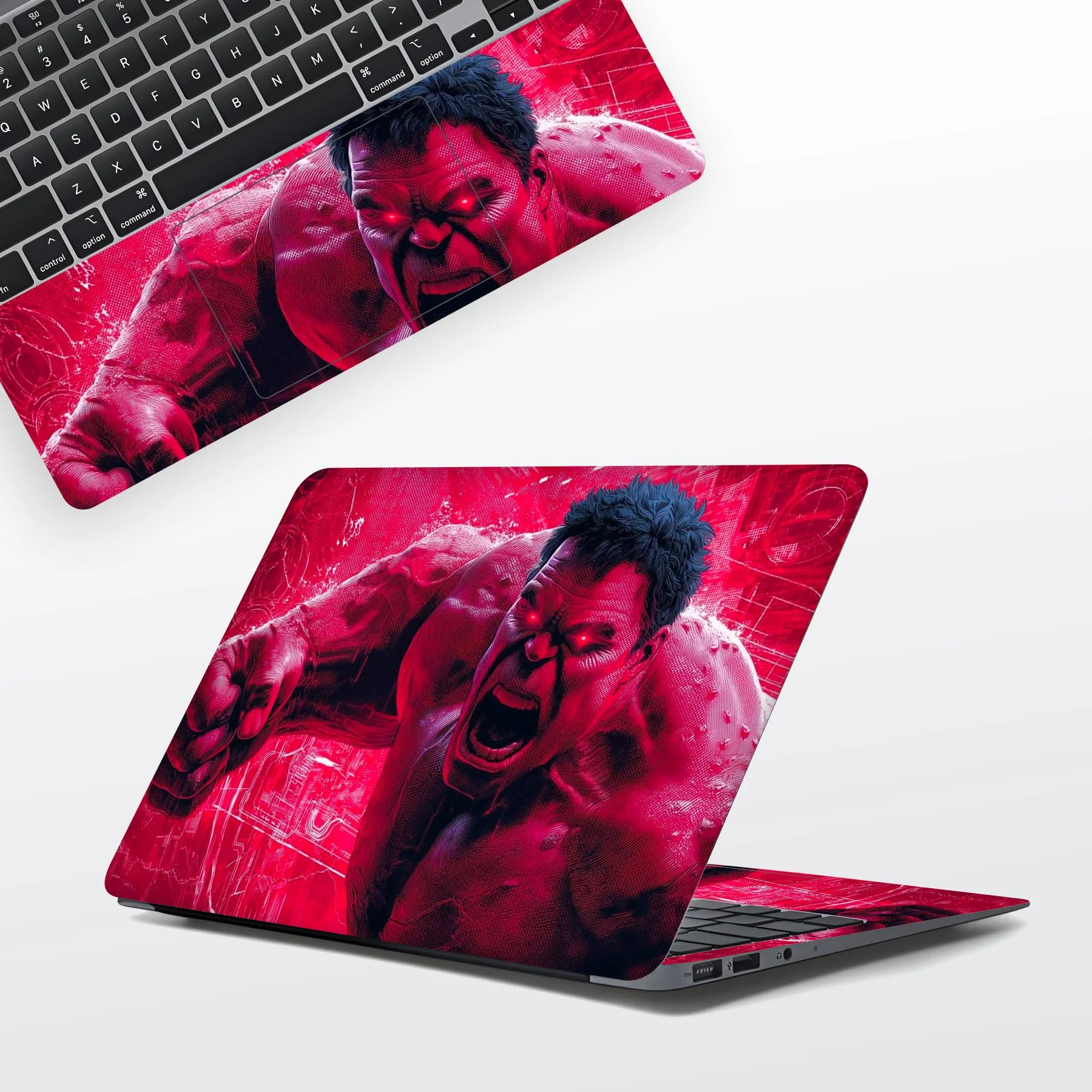 Red Hulk Laptop Skins