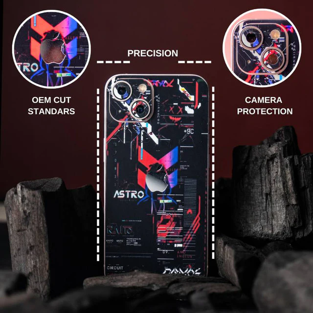 Red Shape Shift Camo Mobile Skin - Image 4