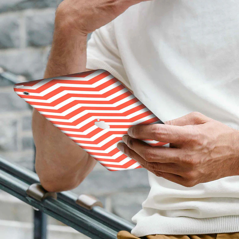 iPad Skin Wave Red - Image 2