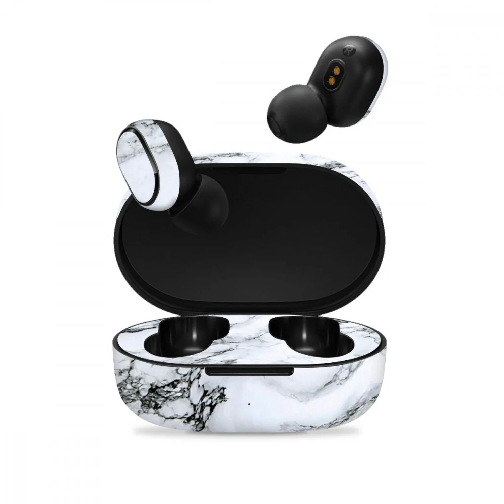 White Marble Skin For Redmi Airdots TWS