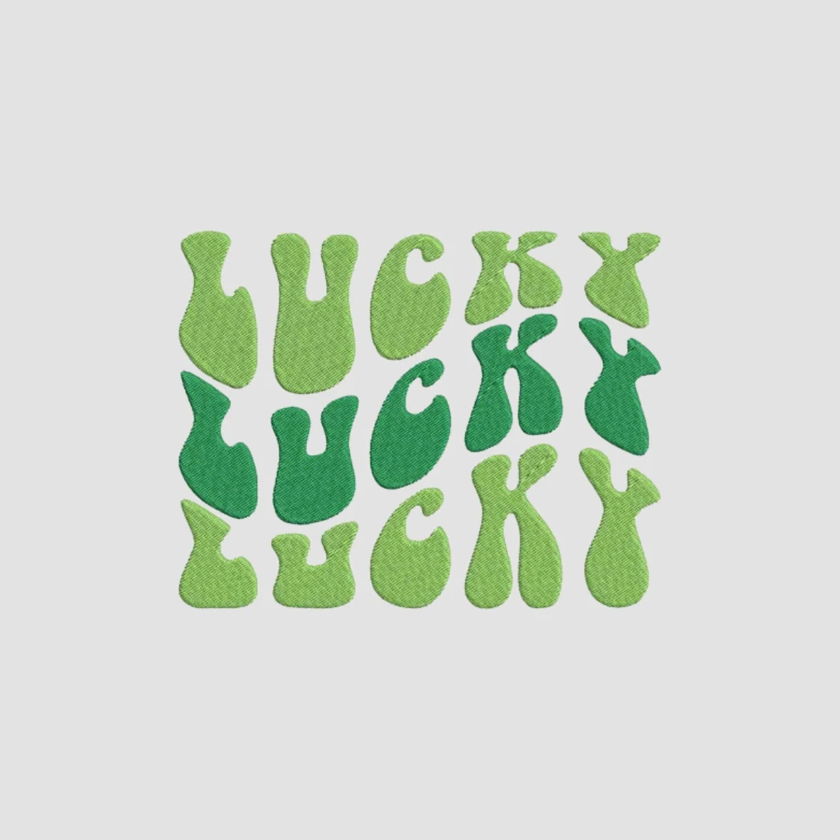 Lucky Embroidered White Oversize T-Shirt - Image 2