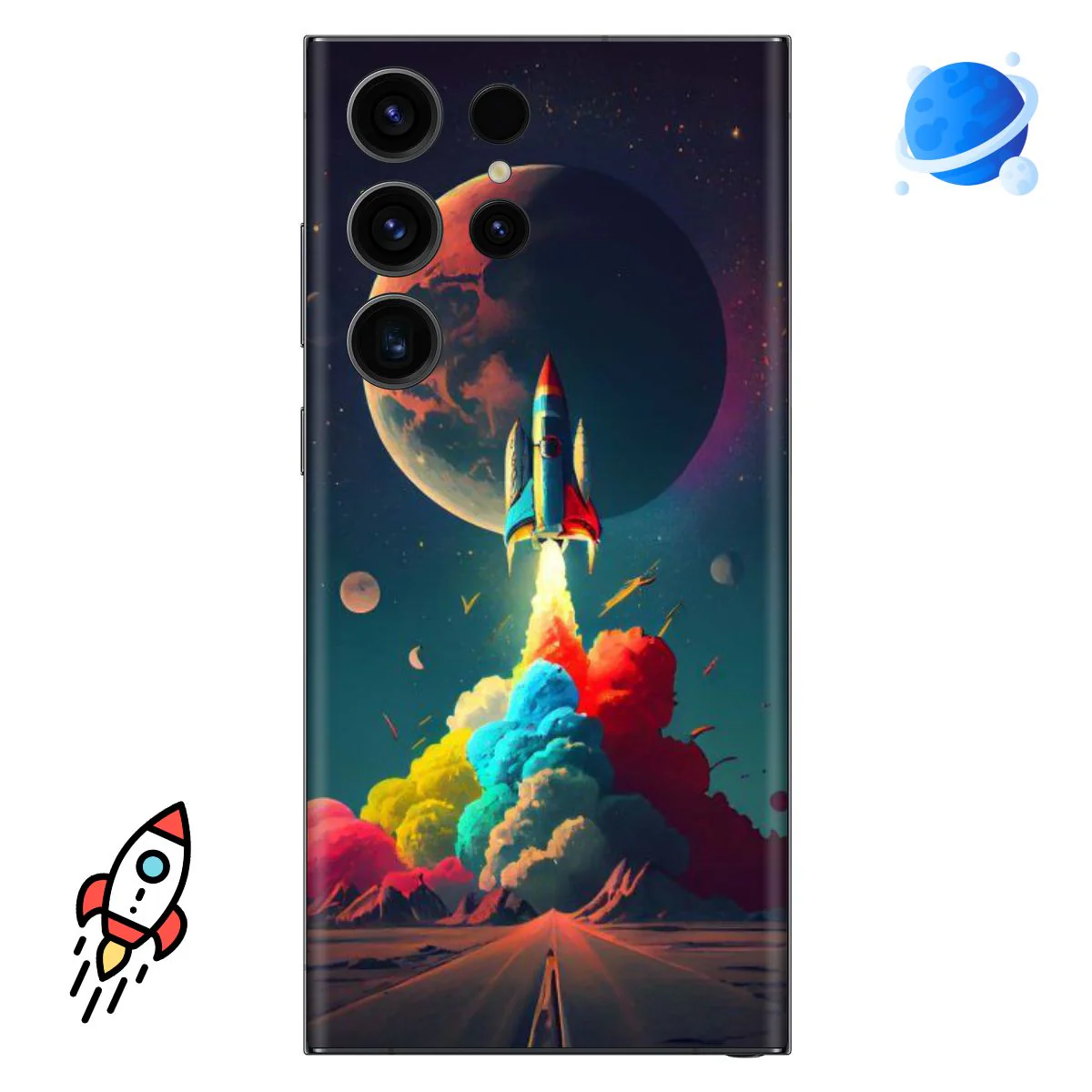 Mission Galaxy Mobile Skin