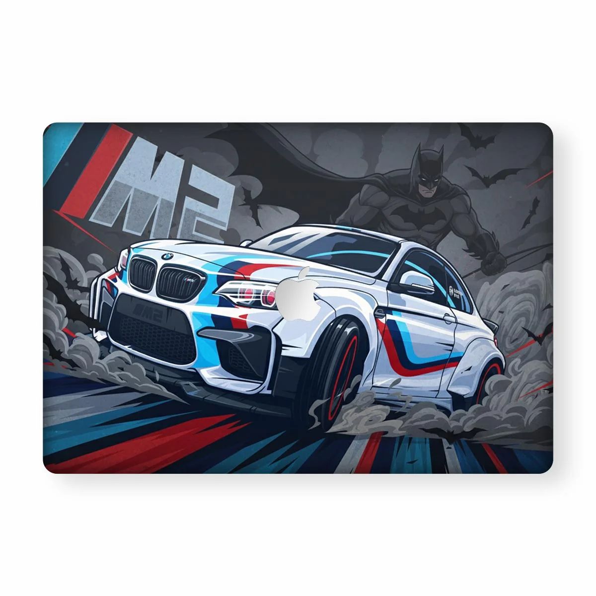 Retro Racing MacBook Skin